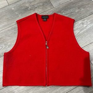 Vintage Red Vest